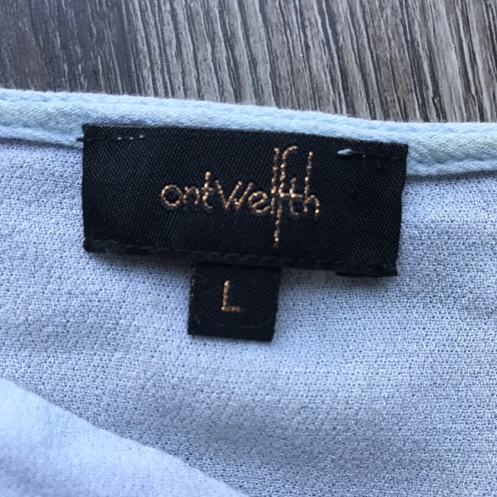 Laced-up Powder Blue Top🦋 - Picture 3 of 3